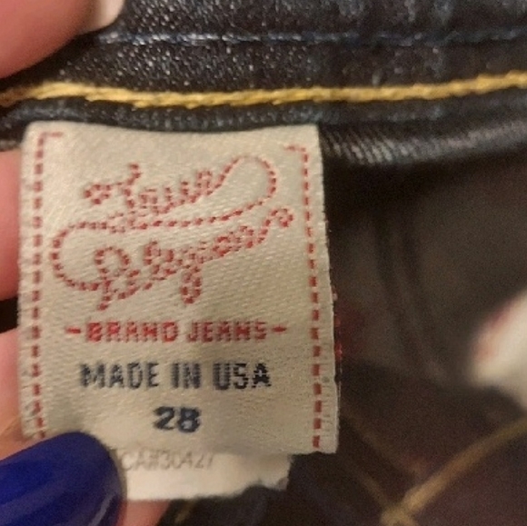 True Religion Jean's Size 28 - Picture 4 of 5